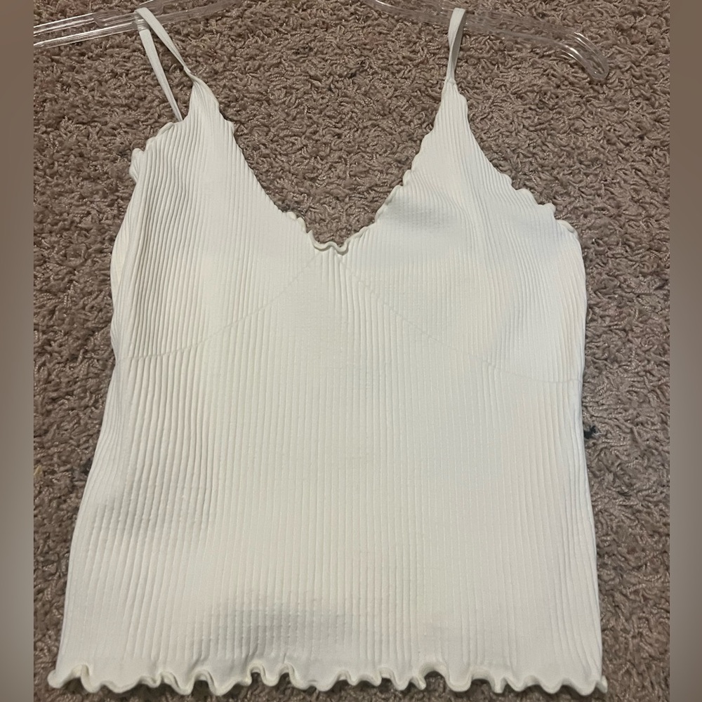 White cami top